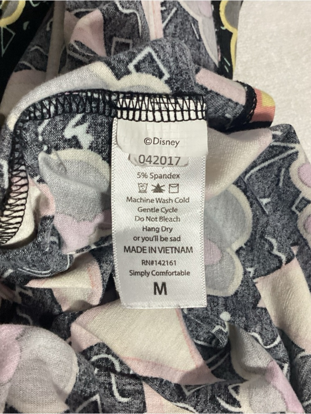 LuLaRoe Disney Minnie Mouse Black & Yellow Tunic Pullover Top - Picture 5 of 6